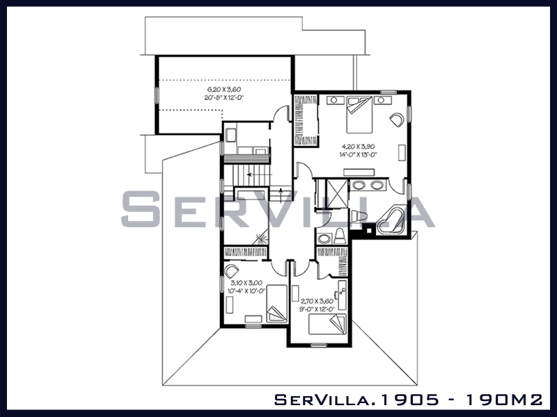 190 m2 Çelik Konstrüksiyon Villa Modeli 5