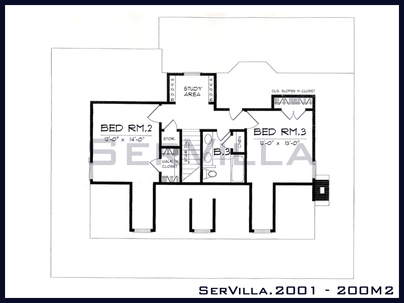 200 m2 Çelik Konstrüksiyon Villa Modeli 1
