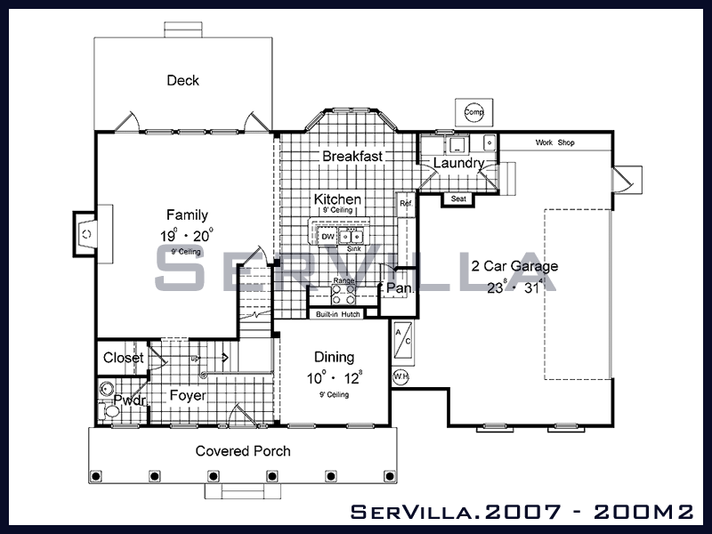 200 m2 Çelik Konstrüksiyon Villa Modeli 7