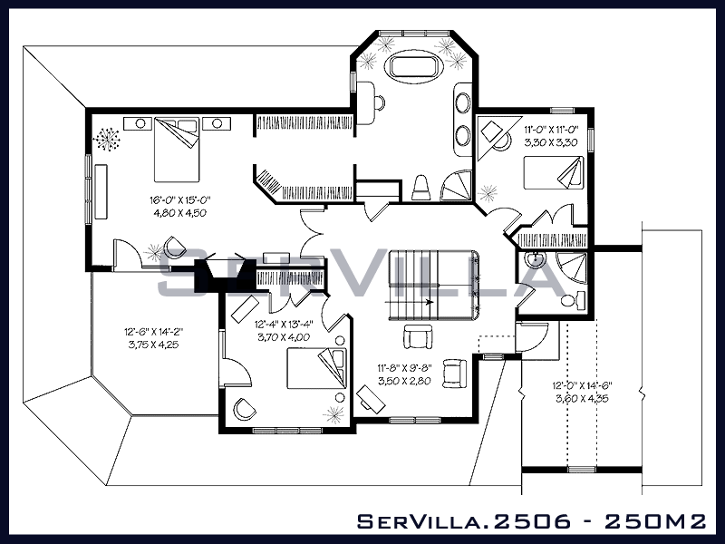 250 m2 Çelik Konstrüksiyon Villa Modeli 6