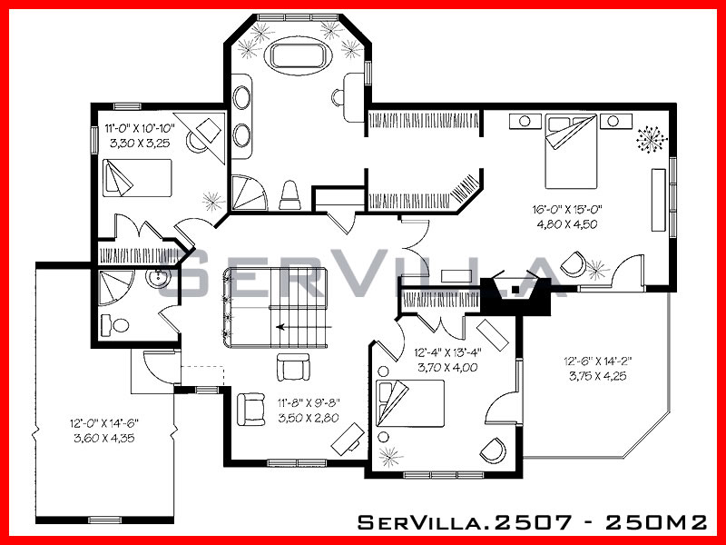 250 m2 Çelik Konstrüksiyon Villa Modeli 7