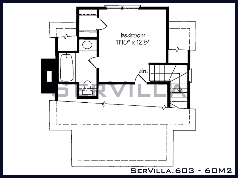 60 m2 Çelik Konstrüksiyon Villa Modeli 3